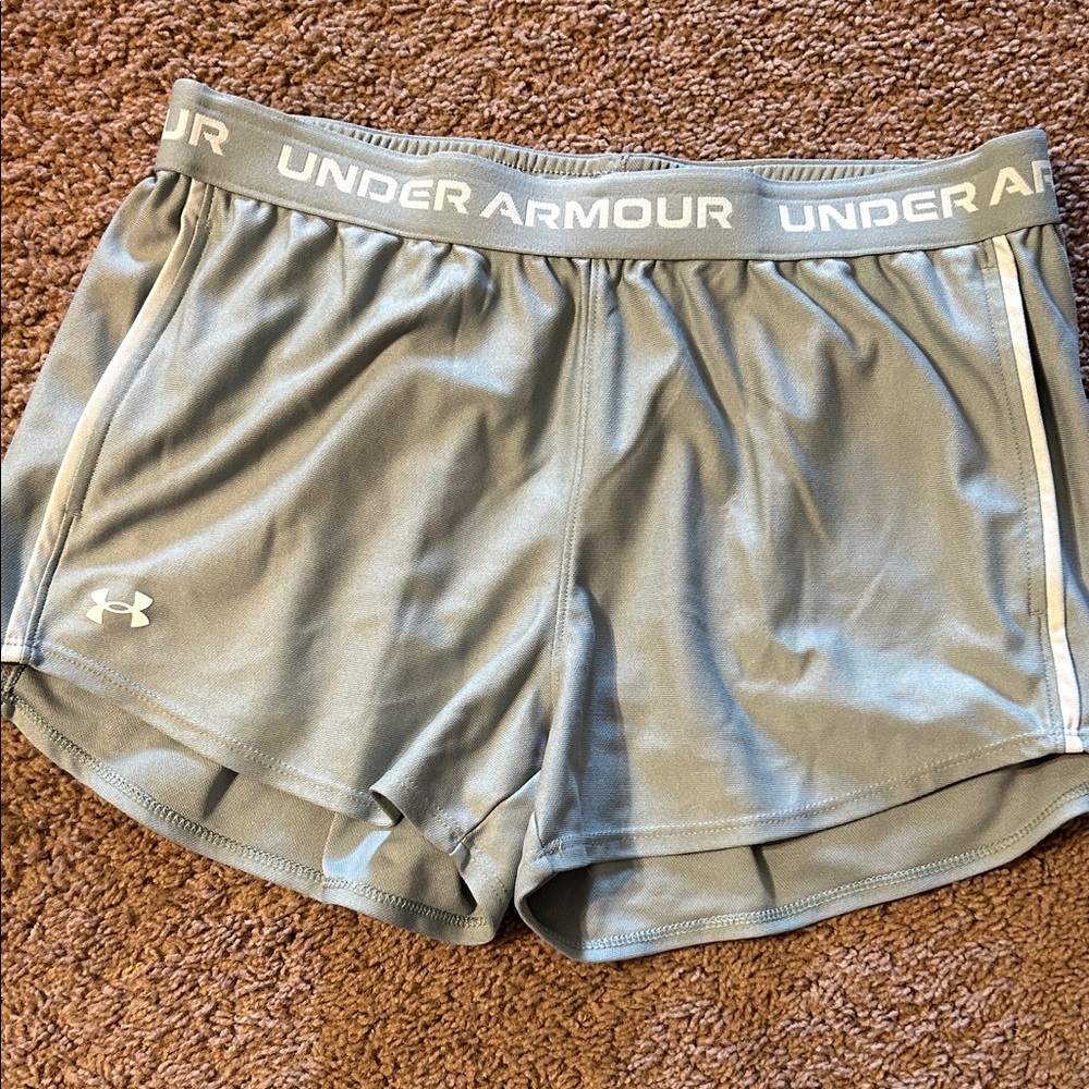 Under Armour Women's Athletic Sage green Shorts